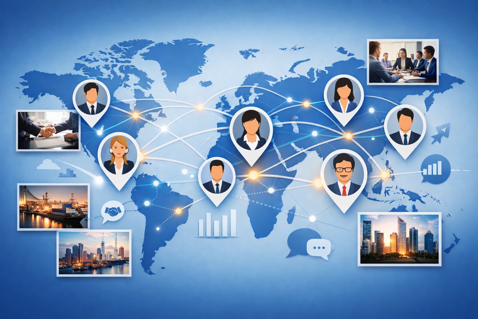 Global business coordination